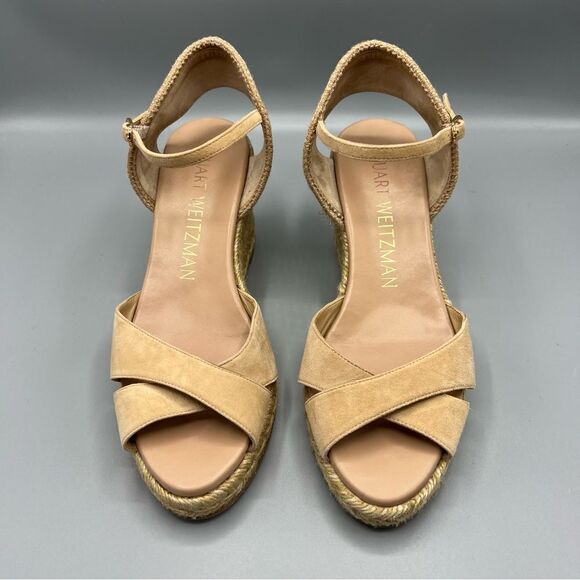 Stuart Weitzman Mirela II Espadrille Wedge Sandal - Picture 3 of 8